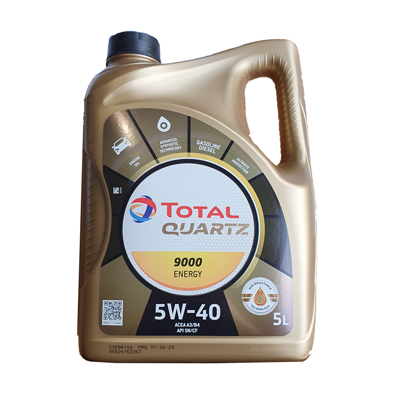 To mo total quartz 9000 5W40 Energy