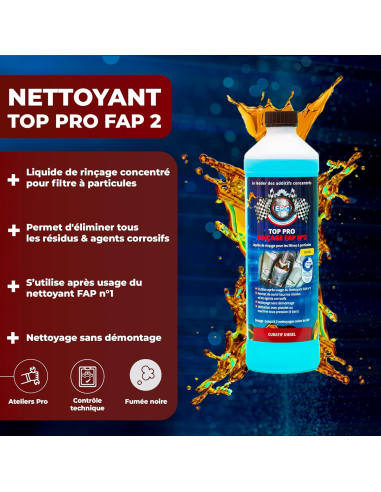ERC TOP PRO NETTOYANT FAP PRO N°2 1L