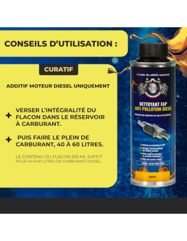 ERC Nettoyant filtre a particule (FAP)